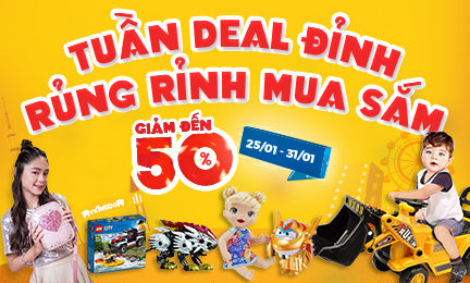 Sắm Tết cực hời cùng chương trình ưu đãi Tuần deal đỉnh - Rủng rỉnh mua sắm