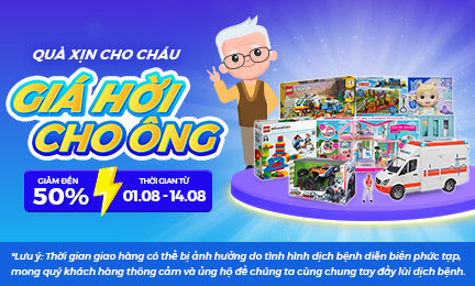 Không thể bỏ lỡ: Loạt đồ chơi xịn sò cho bé "sale sốc" đầu tháng 8