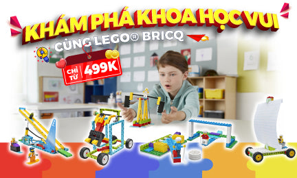 Tập đoàn LEGO chú trọng phát triển STEAM cho trẻ tại nhà mùa dịch bằng các bộ học cụ vừa học vừa chơi giá tốt