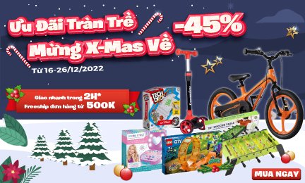 Ưu đãi tràn trề - Mừng X-mas về cùng Mykingdom