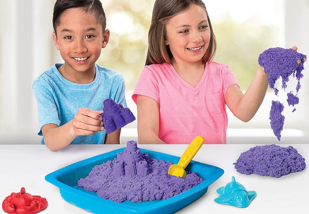 Bật mí những cách chơi cát động lực Kinetic Sand sắc màu thú vị nhất