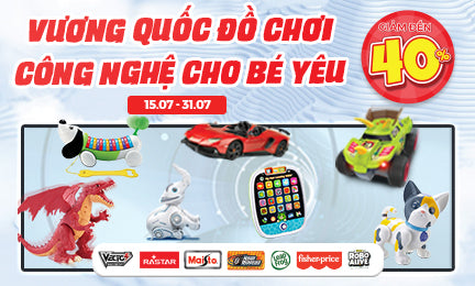 Cùng khám phá Vương quốc đồ chơi công nghệ "cực đỉnh" cho bé yêu trên Mykingdom