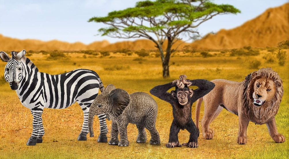 Khám phá thế giới hoang dã cùng mô hình con vật Schleich sinh động