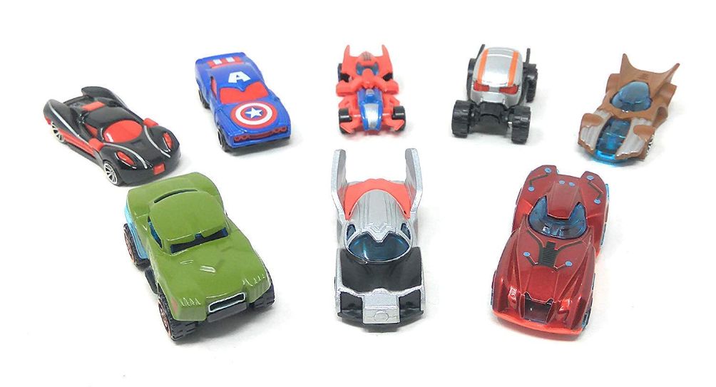 Bộ sưu tập siêu xe Disney Diecast siêu anh hùng Marvel bé nào cũng mê