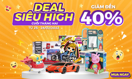 Cuối tháng lương về, Mykingdom tung deal siêu high với loạt đồ chơi chất giá hời đến 40%