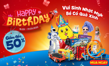 Đón sinh nhật lần thứ 12 cùng Mykingdom với ưu đãi khủng đến 50%