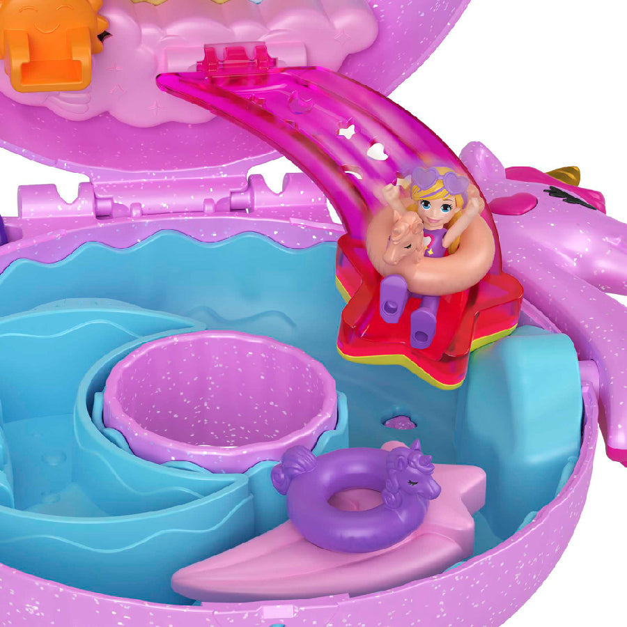 Polly Pocket and Unicorn Surf Station POLLY POCKET FRY35