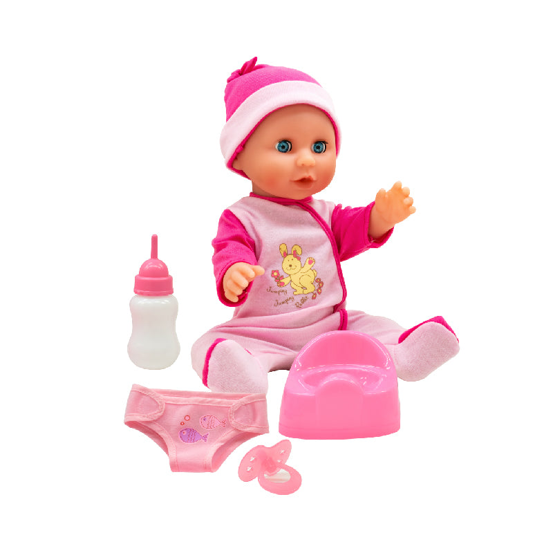 Bé Lily Tập Uống Nước Và Đi Bô DOLLSWORLD DW60240