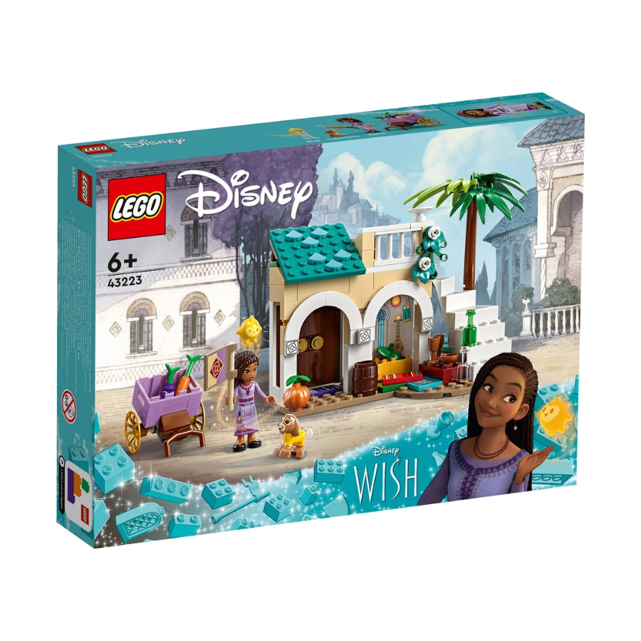 LEGO DISNEY PRINCESS 43223 Rosa Kingdom Market assembly toy