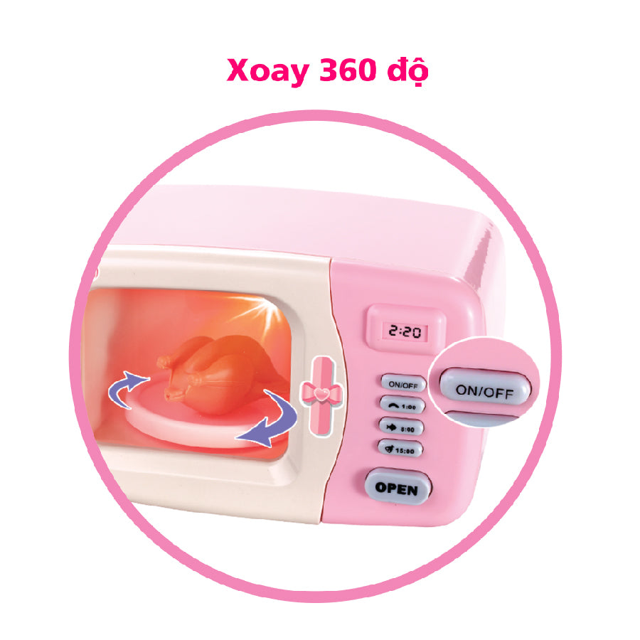 Bộ Lò Vi Sóng Và Các Món Ăn Thịnh Soạn SWEET HEART SH8610