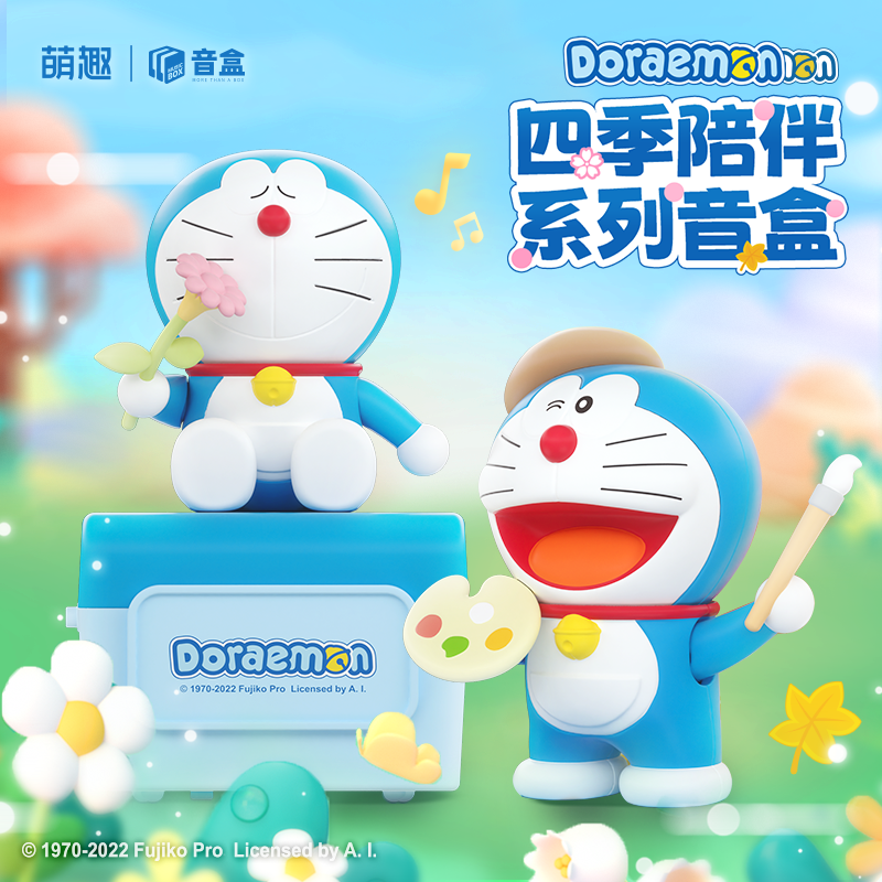 Mô Hình Hộp Nhạc Mèo Máy Doraemon Bốn Mùa OTHER ART TOYS MQYH003