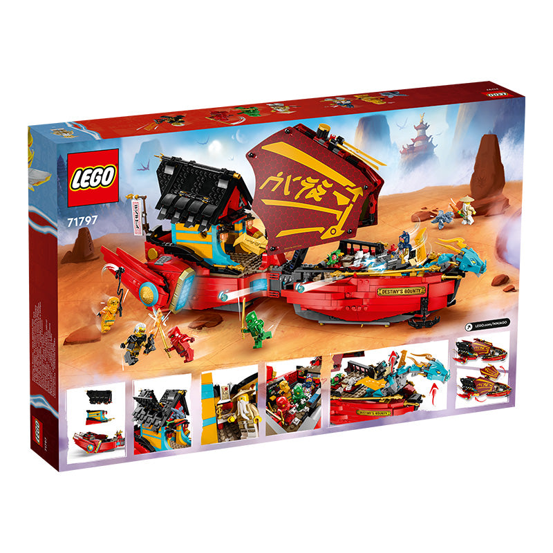 Đồ chơi lắp ráp Chiến hạm Bounty - Cuộc chiến thời gian LEGO NINJAGO 71797