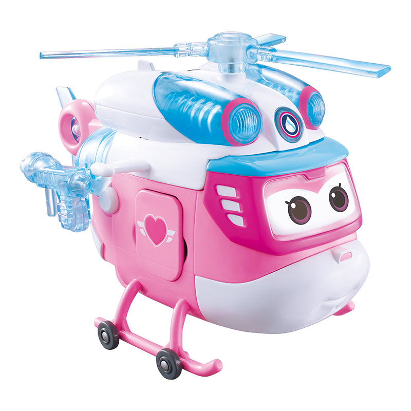 Robot Siêu Vệ Binh Dizzy Lốc Xoáy có đèn và âm thanh SUPERWINGS YW760924