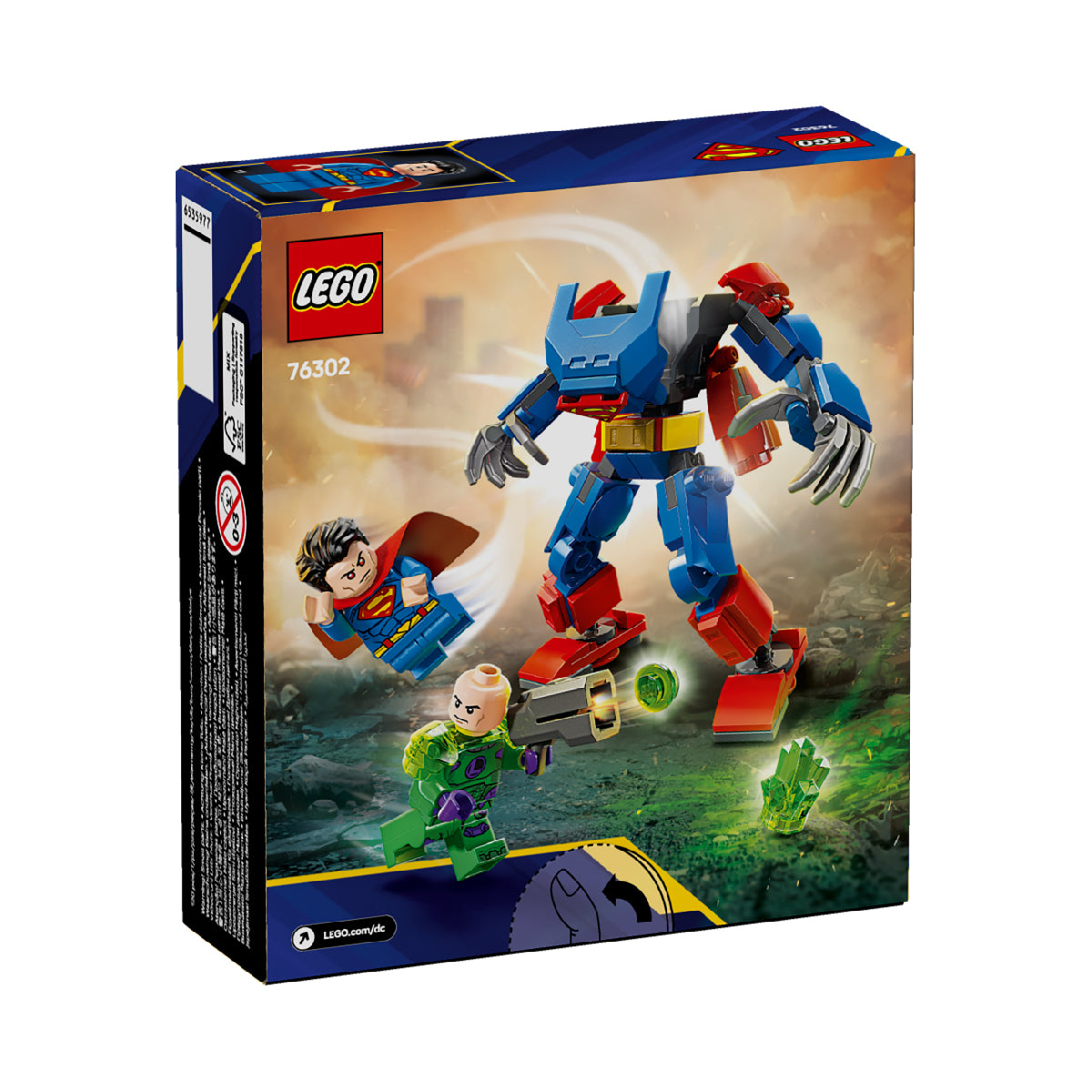 Đồ Chơi Lắp Ráp Robot Siêu Nhân Đại Chiến Lex Luthor LEGO SUPERHEROES 76302