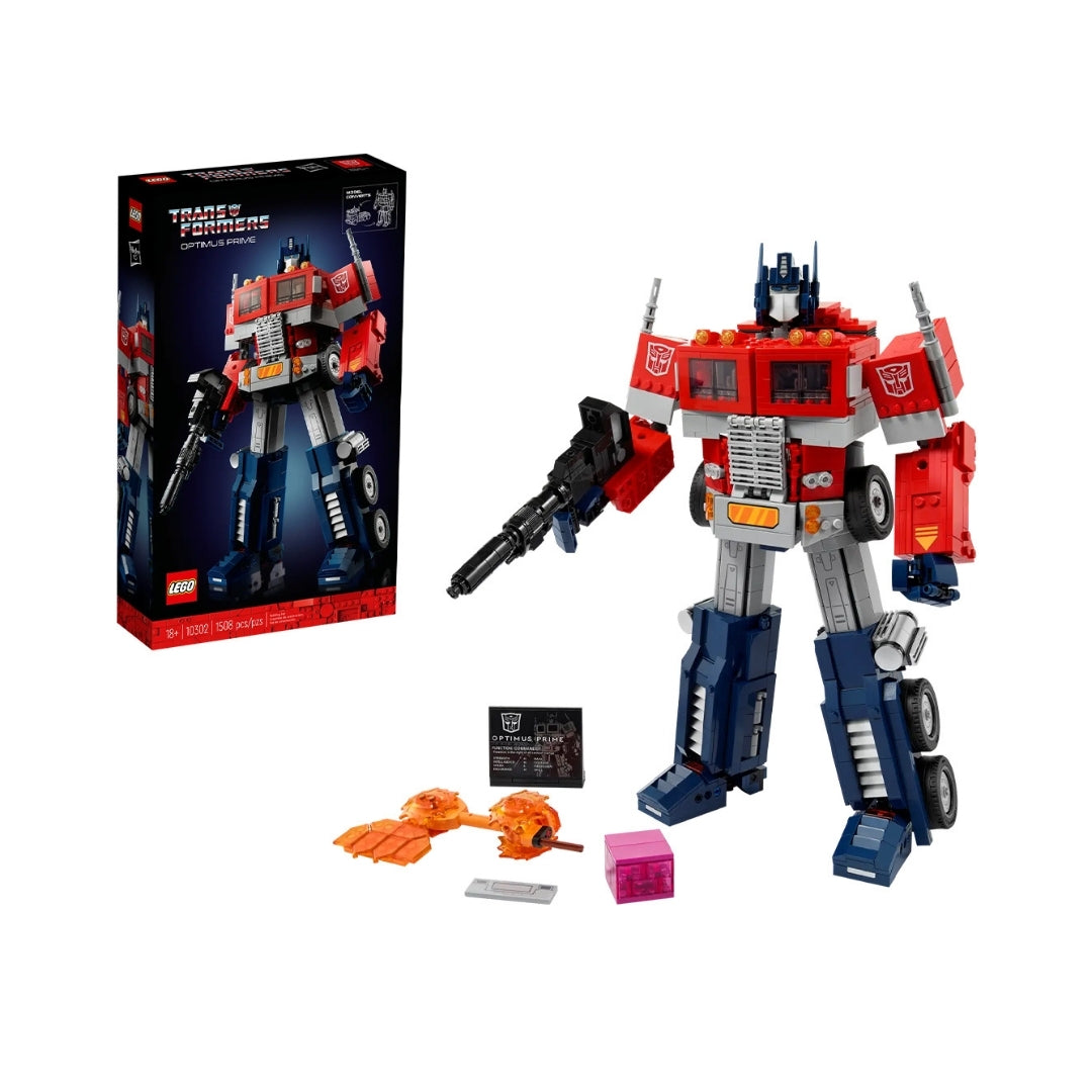 LEGO ADULTS 10302 Optimus Prime Transformation Robot Assembly Toy