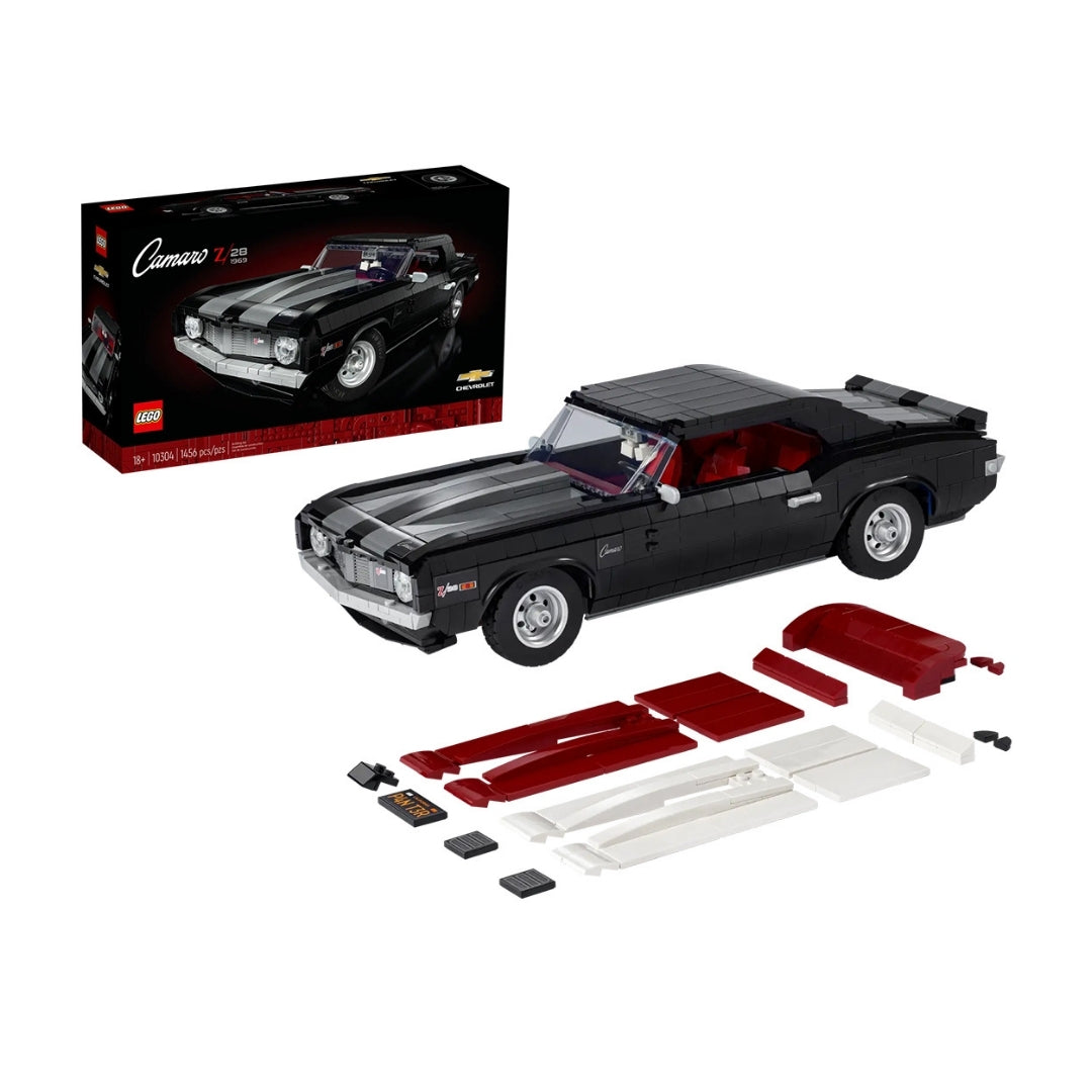 Supercar Assembly Toy Chevrolet 1969 Camaro Z28 LEGO ADULTS 10304