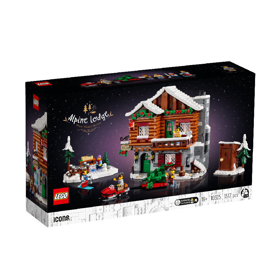 Đồ chơi lắp ráp Nhà nghỉ giáng sinh vùng núi LEGO ADULTS 10325