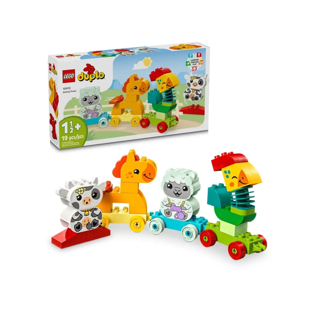 Đồ Chơi Lắp Ráp Tàu Lửa Động Vật Lego Duplo 10412