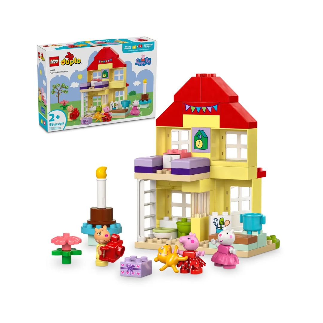 LEGO DUPLO 10433 Peppa Pig's Birthday House Assembling Toy (59 pieces)