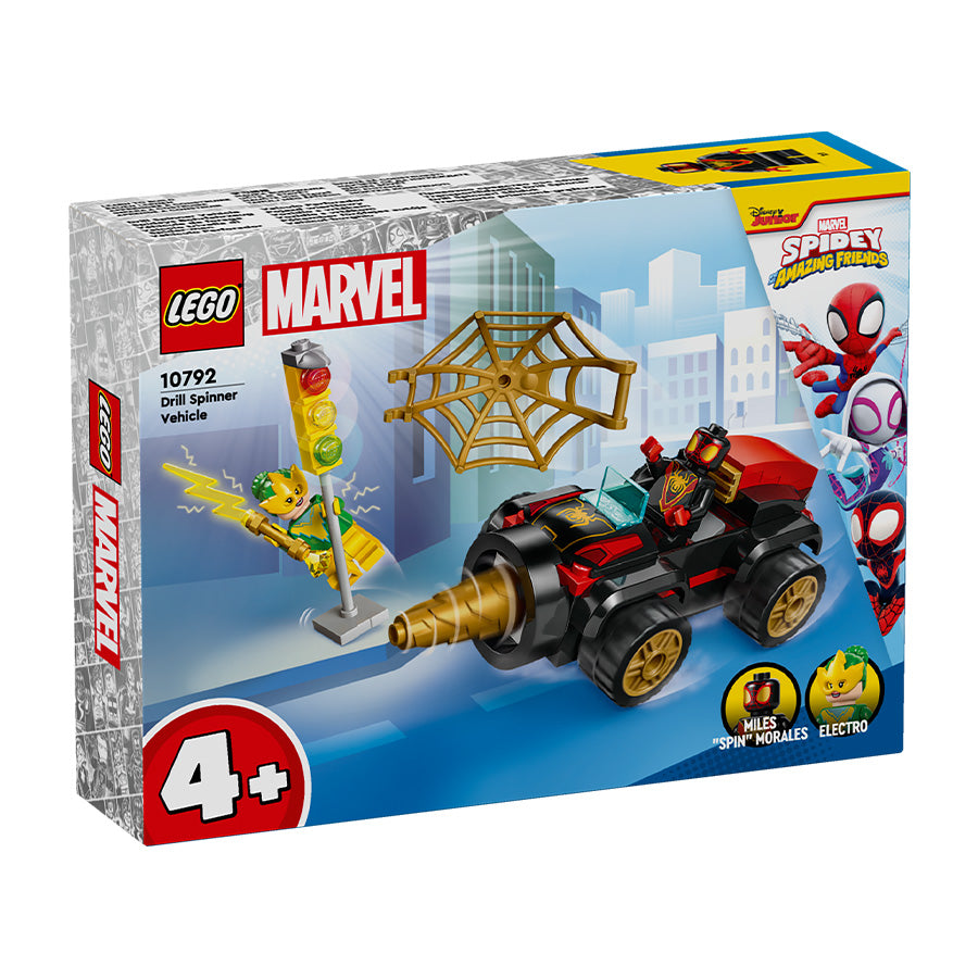 Miles Morales LEGO SPIDEY 10792 Drill Motorcycle assembly toy