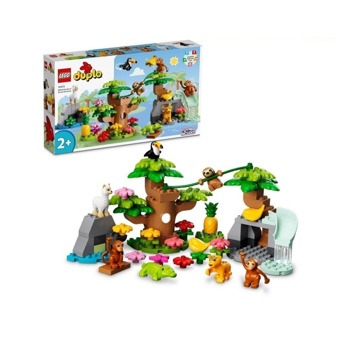 LEGO DUPLO 10973 South American Animal World Discovery Assembling Toy