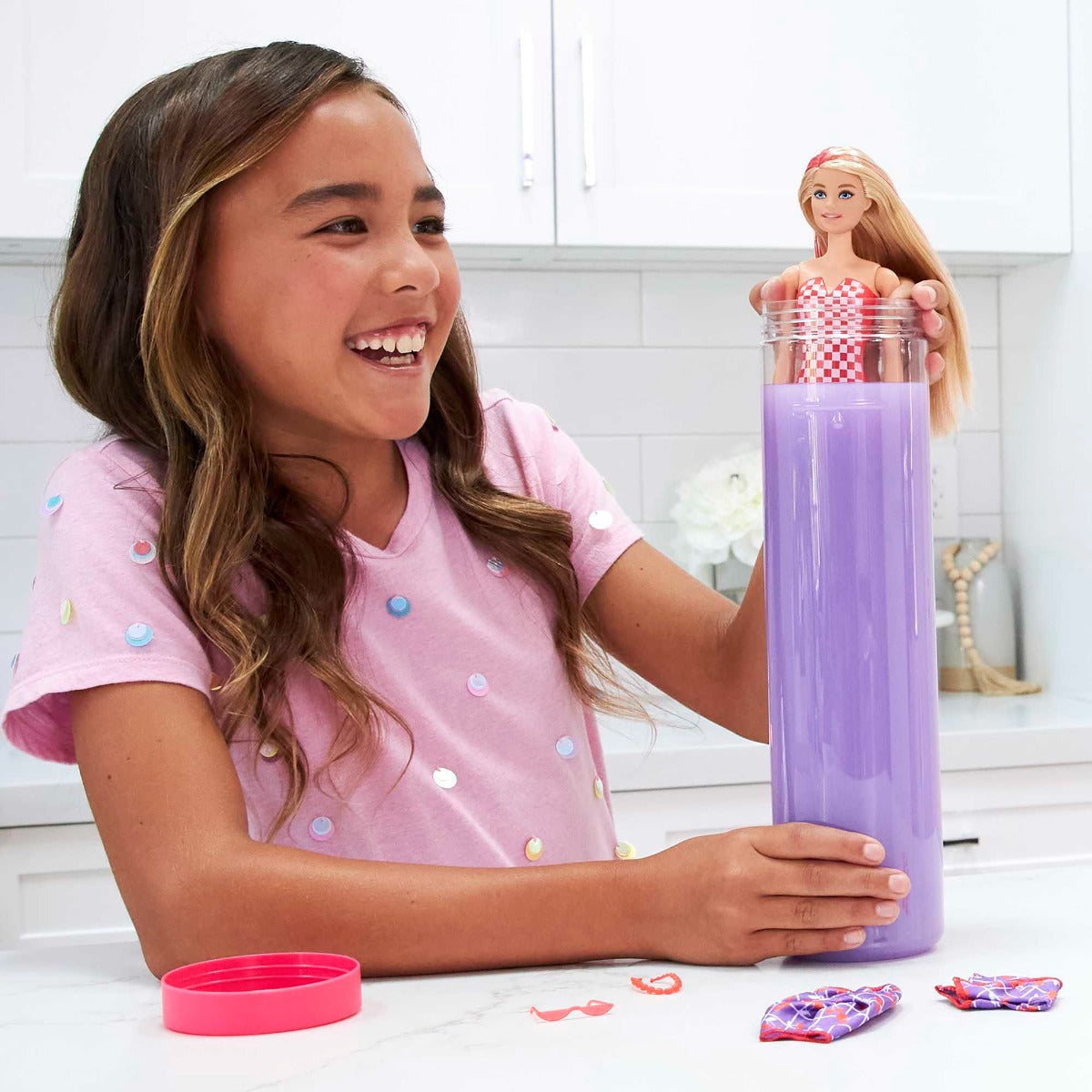 Búp bê Barbie Đổi Màu -  Phiên bản Thời Trang Trái Cây BARBIE HJX49