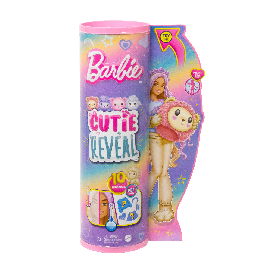 Barbie Cutie Reveal Doll - Lion BARBIE HKR02