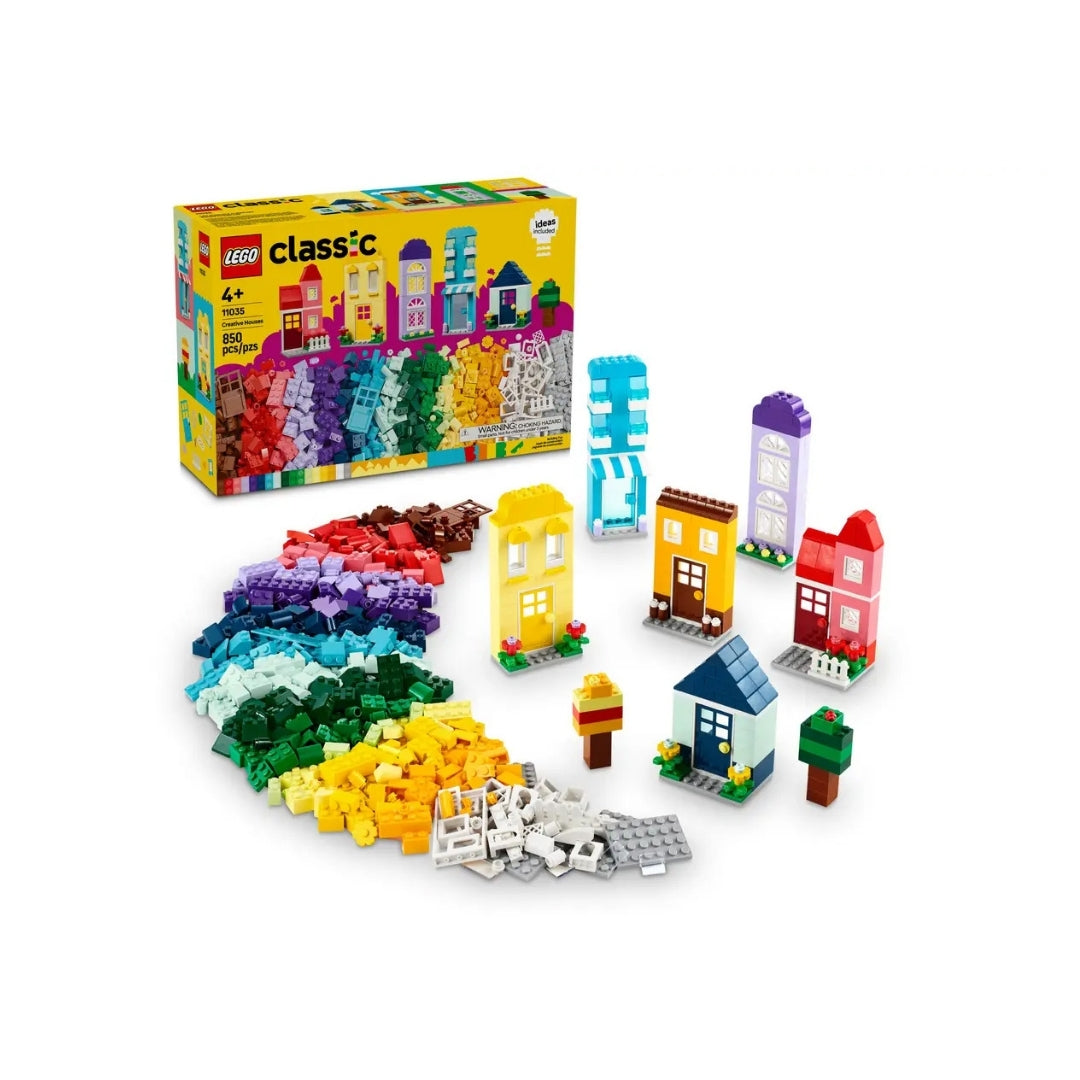 Assembly toy LEGO CLASSIC 11035 house-themed detailed brick set