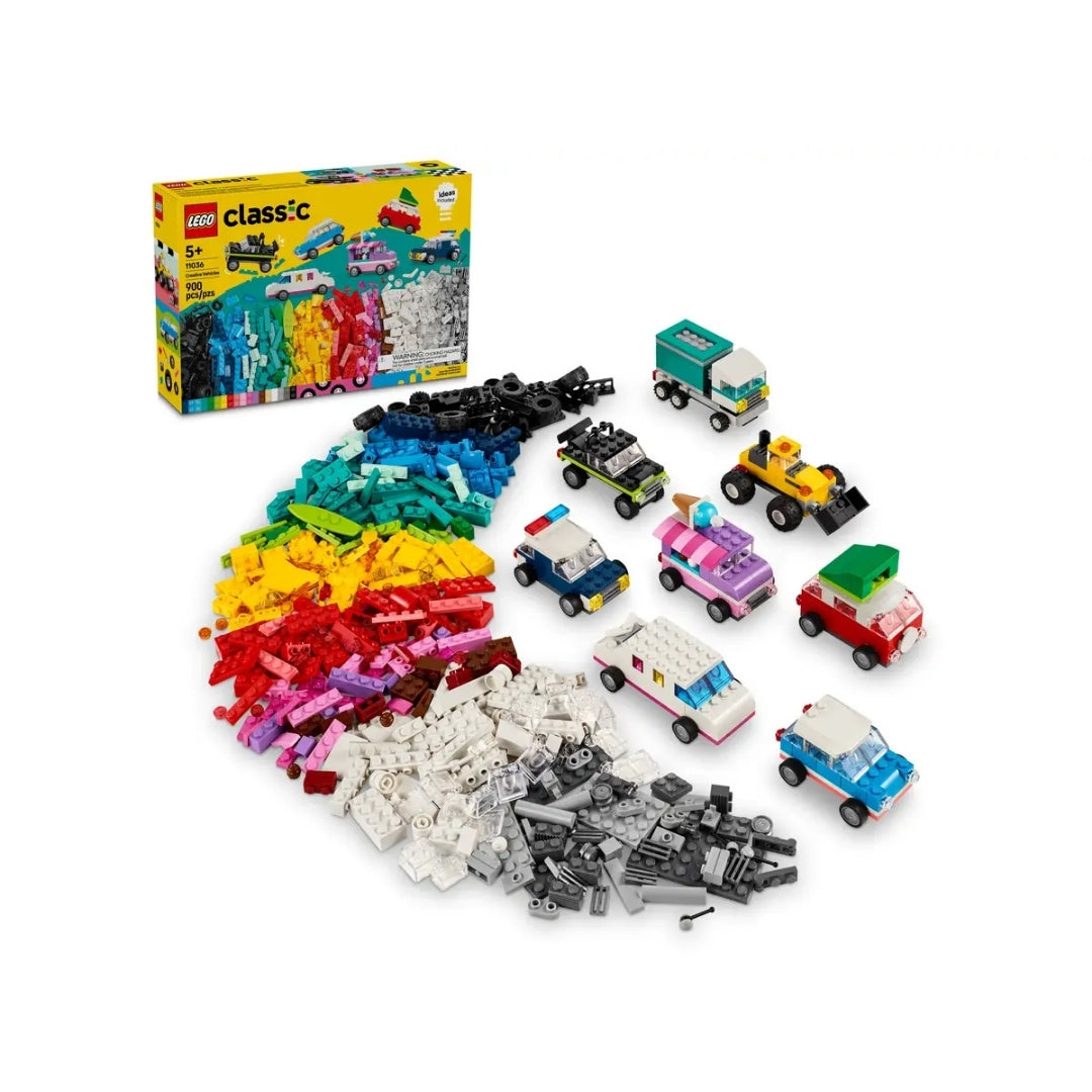 Assembly toy LEGO CLASSIC 11036 vehicle themed detailed brick set