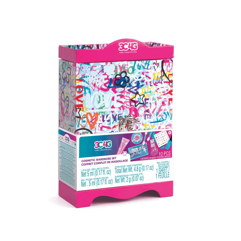 Stylish Grafiti nail and cosmetic set MAKE IT REAL 10045