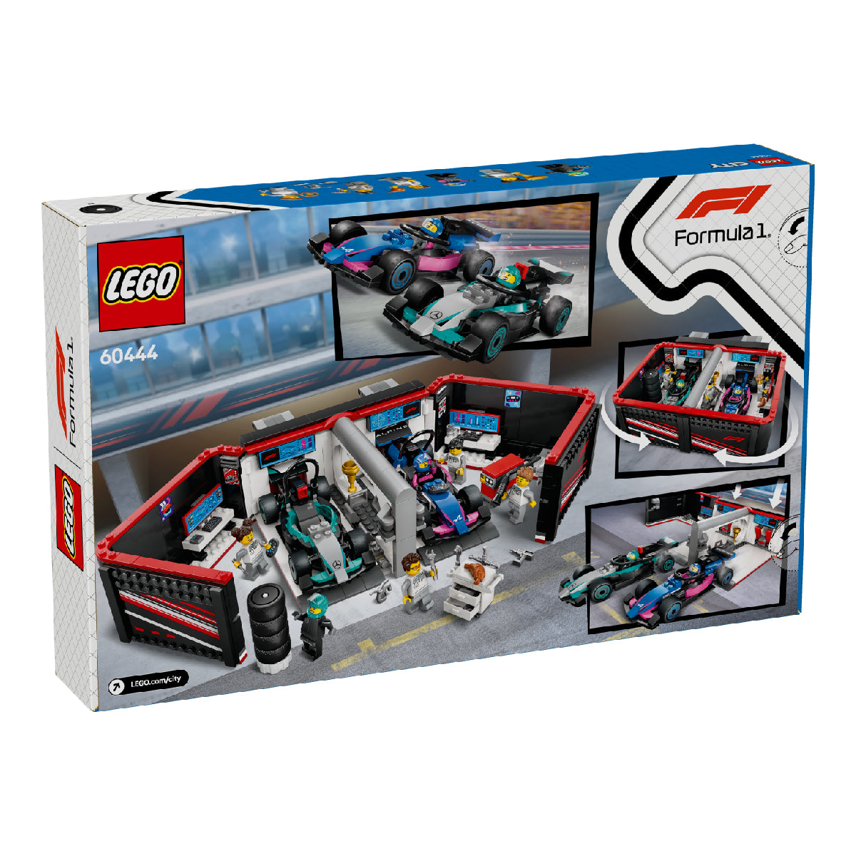 Đồ Chơi Lắp Ráp Gara F1 LEGO CITY 60444