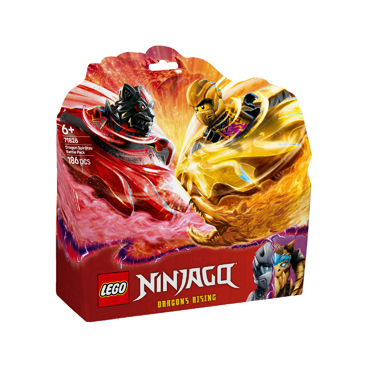 Đồ chơi lắp ráp con quay Arin và phe ác LEGO NINJAGO 71826