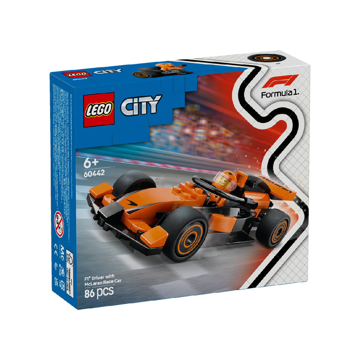 Đồ Chơi Lắp Ráp Xe Đua F1 LEGO CITY 60442