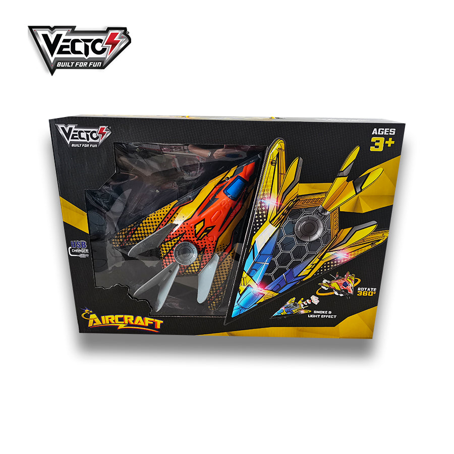 Remote-controlled mist airplane toy (Red) VECTO VT8666