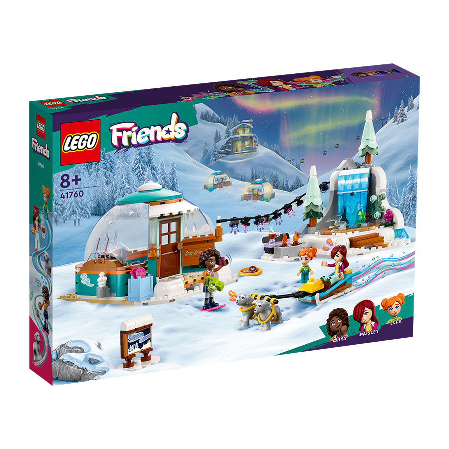 Đồ chơi lắp ráp Khám phá và nghĩ dưỡng tại lều tuyết LEGO FRIENDS 41760