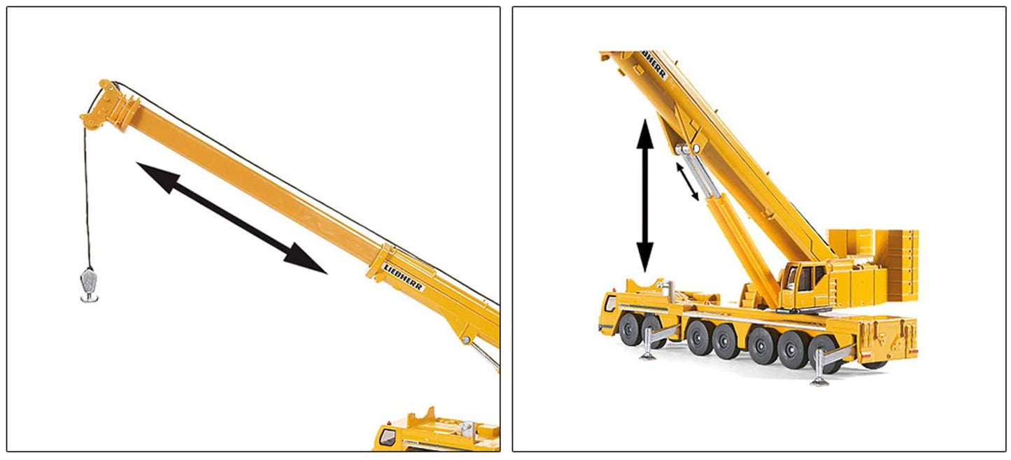 Mô Hình Xe Cần Cẩu Dùng Cáp Liebherr SIKU 1886