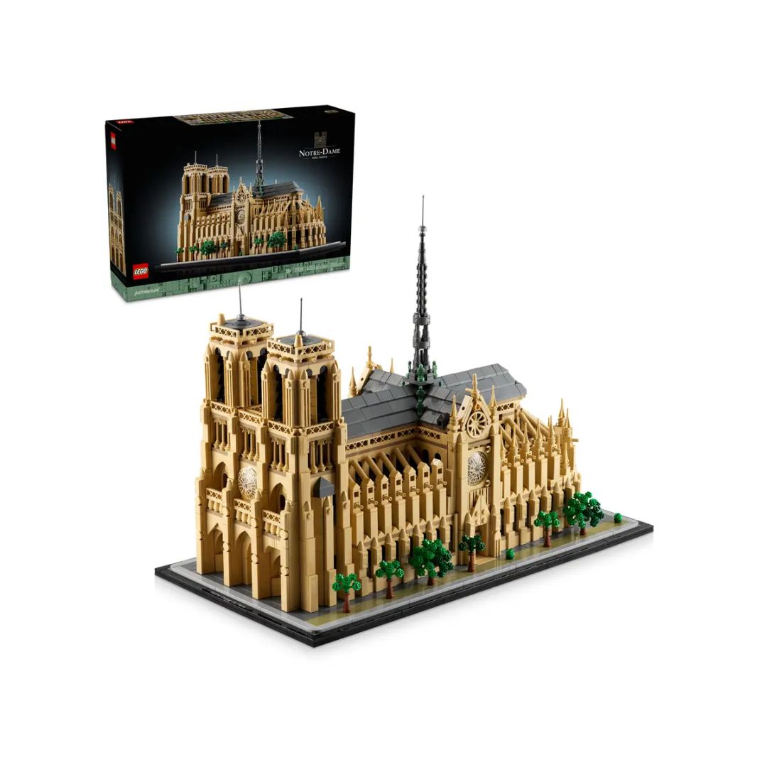 LEGOARCHITECTURE 21061 Notre Dame Cathedral Assembly Toy (4383 parts)