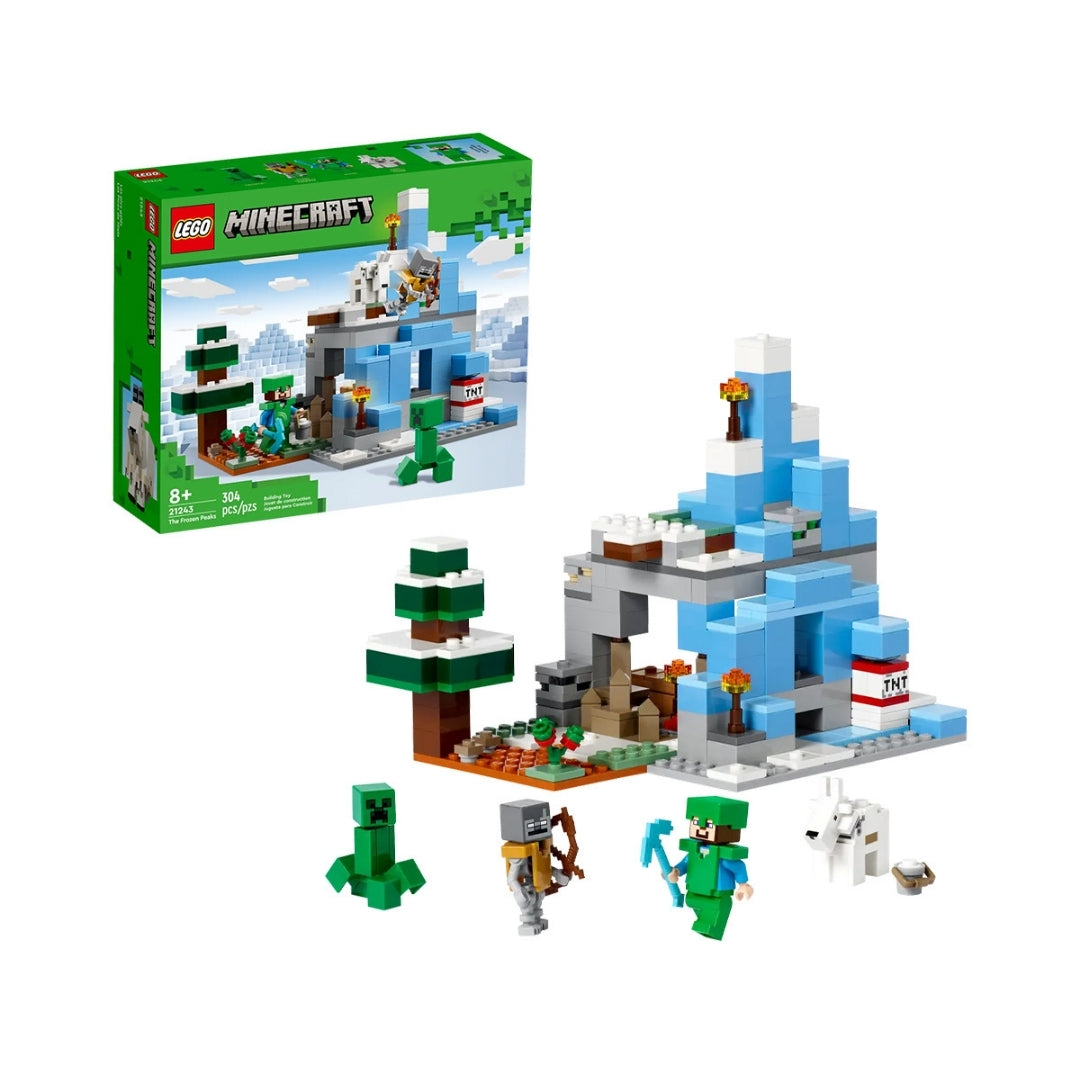 LEGO MINECRAFT 21243 Frozen Mountain Assembling Toy