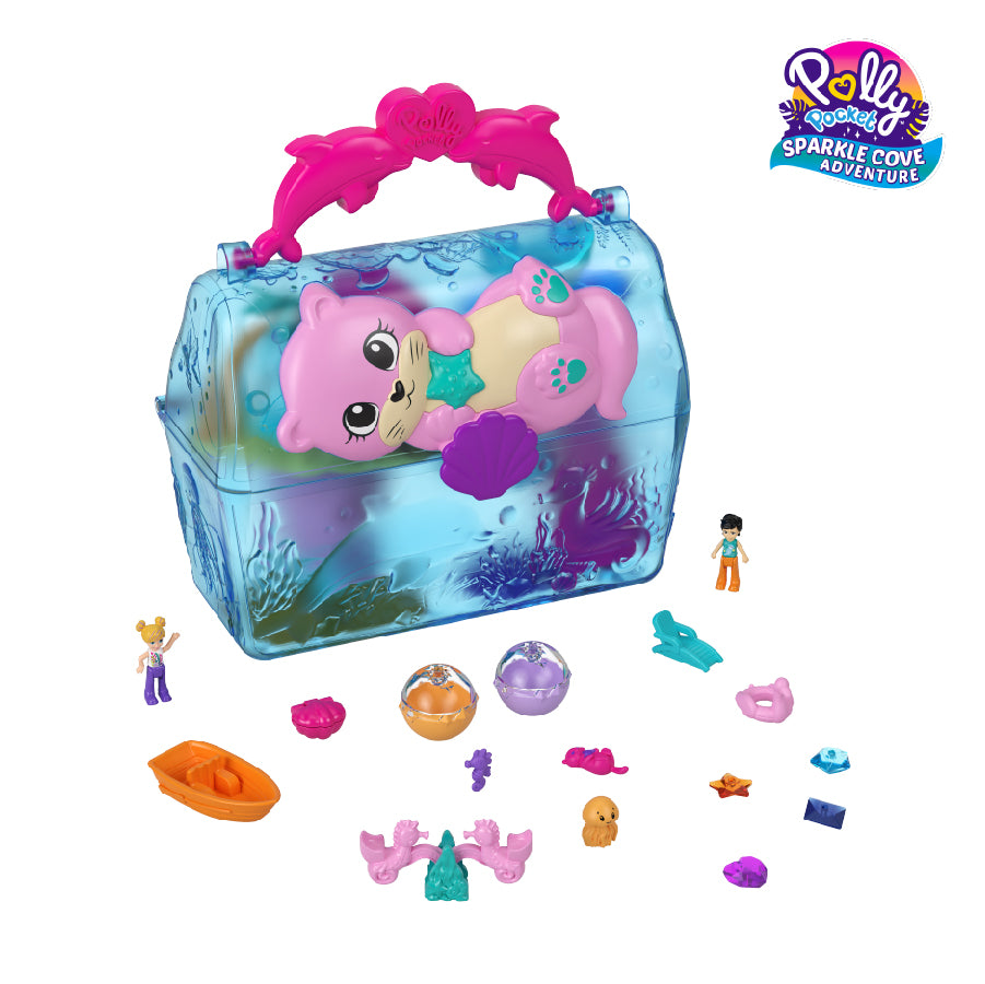 Polly Pocket và Thế Giới Thủy Cung Của Chú Rái Cá Hồng POLLY POCKET HKV47