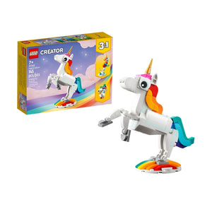 LEGO CREATOR 31140 Colorful Unicorn Assembly Toy