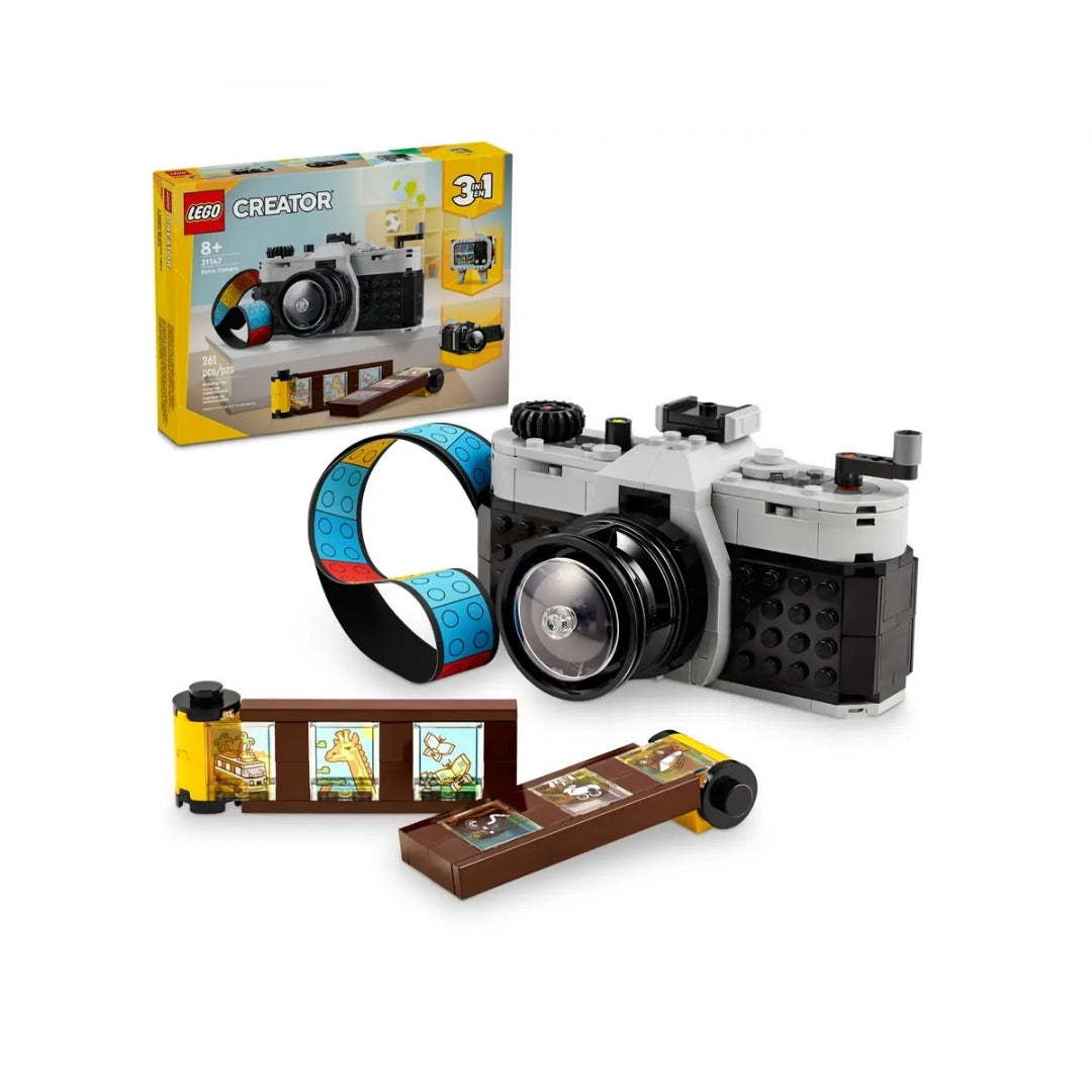 LEGO CREATOR 31147 Retro Camera assembly toy