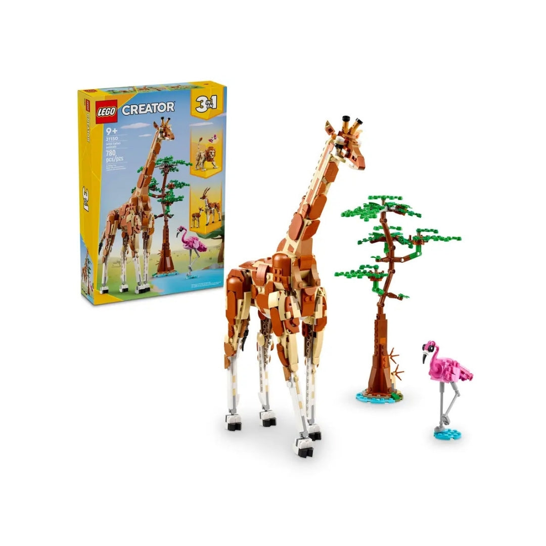 Đồ chơi lắp ráp Thế giới động vật hoang dã Safari LEGO CREATOR 31150