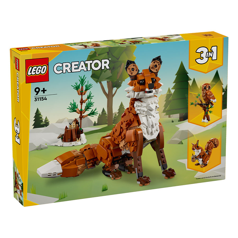 LEGO CREATOR 31154 Red Fox Model assembly toy