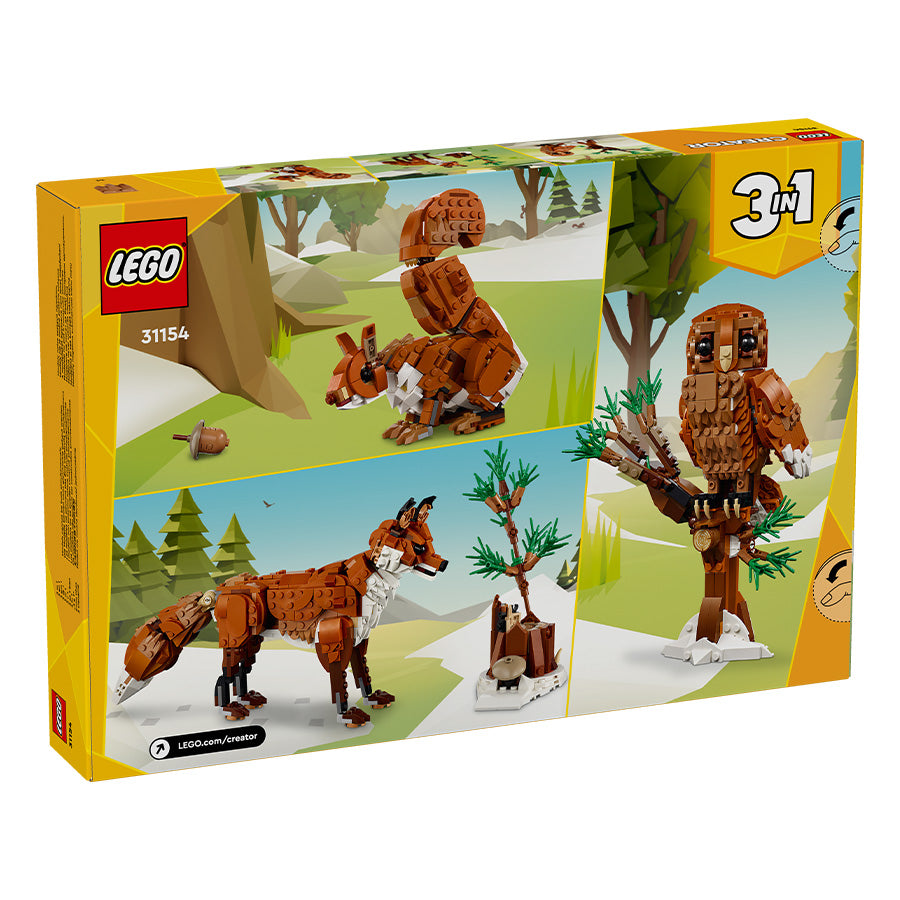 Đồ chơi lắp ráp Mô hình Cáo đỏ LEGO CREATOR 31154