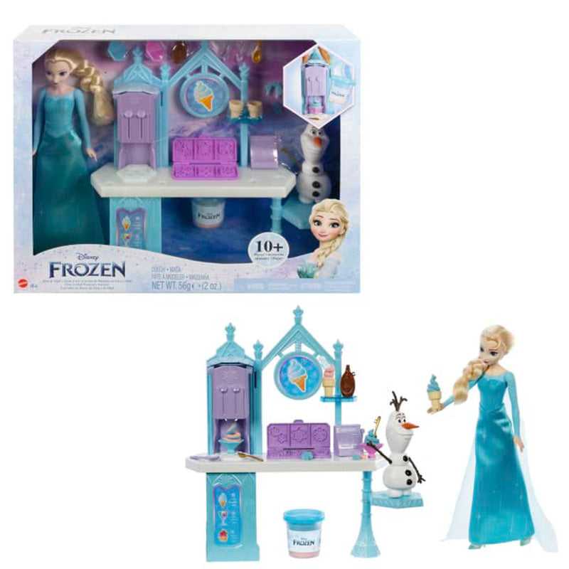 Disney Prozen - Making ice cream with Snow Princess Elsa and Olaf DISNEY PRINCESS MATTEL HMJ48