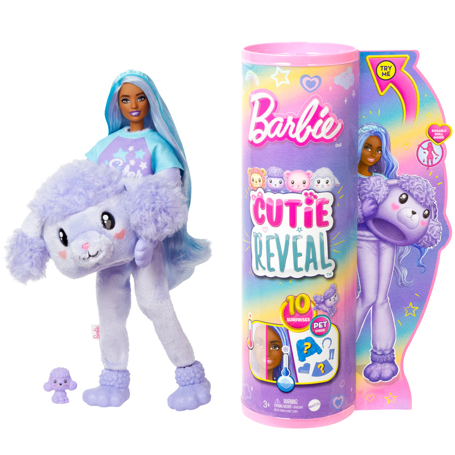 Barbie Cutie Reveal Doll - Poodle BARBIE HKR02