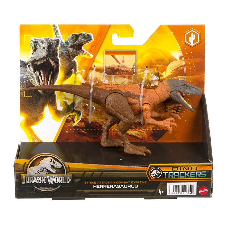 HERRERASAURUS JURASSIC WORLD MATTEL HLN63 Dinosaur Attack Model