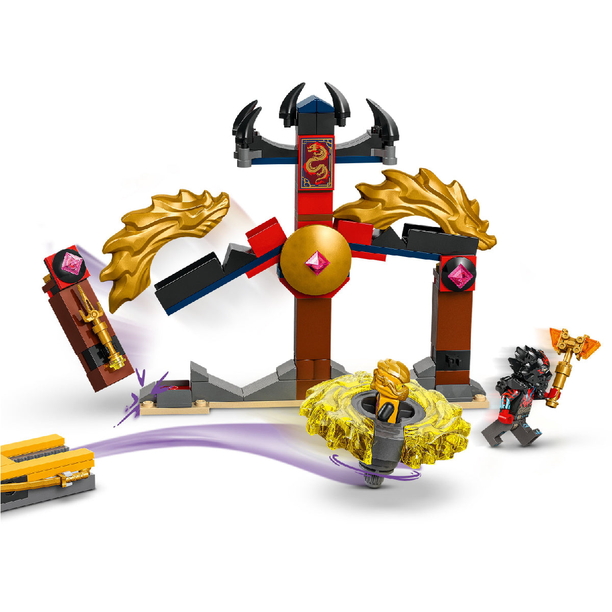 Đồ chơi lắp ráp con quay Arin và phe ác LEGO NINJAGO 71826