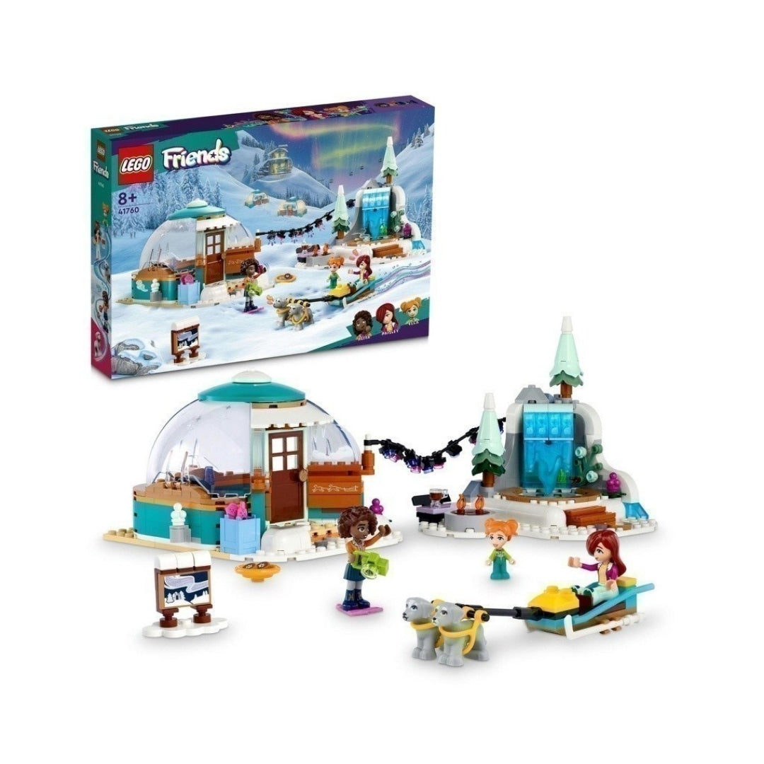 Đồ chơi lắp ráp Khám phá và nghĩ dưỡng tại lều tuyết LEGO FRIENDS 41760