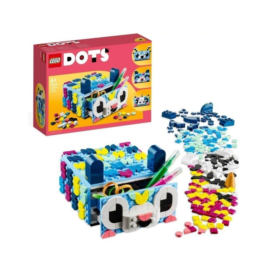 Đồ Chơi Lắp Ráp Hộp Đựng Viết Sáng Tạo Thú Cưng Dễ Thương LEGO DOTS 41805